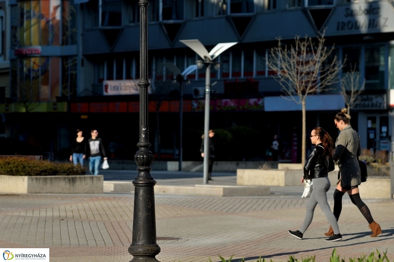 Tavasz a belvárosban