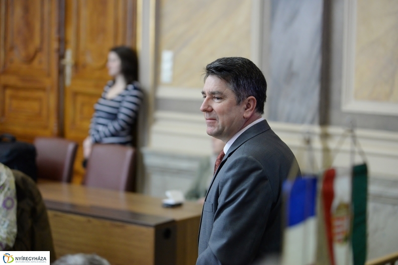 Francia diákok a Városházán