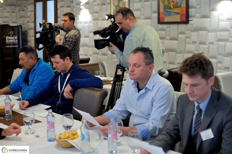 A Nyíregyháza Tigers sajtótájékoztatója