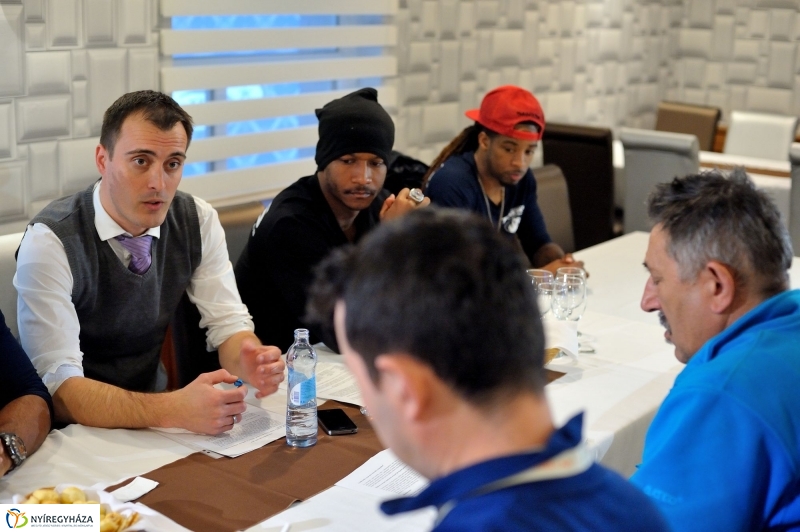 A Nyíregyháza Tigers sajtótájékoztatója