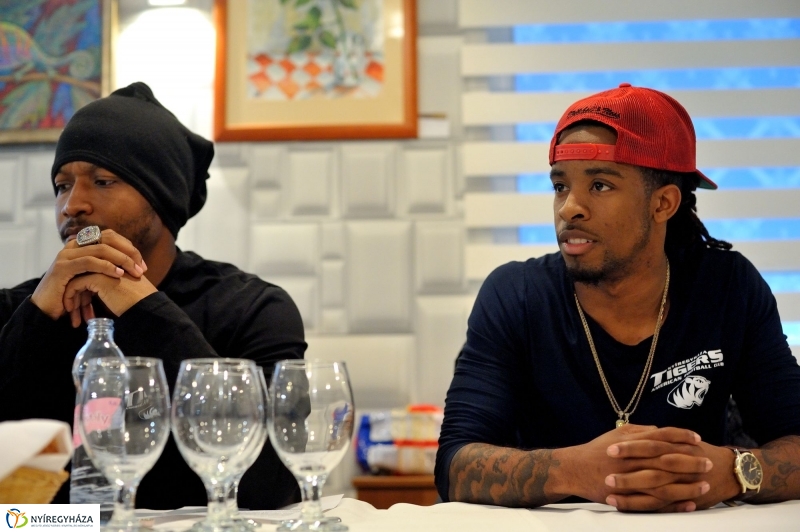 A Nyíregyháza Tigers sajtótájékoztatója