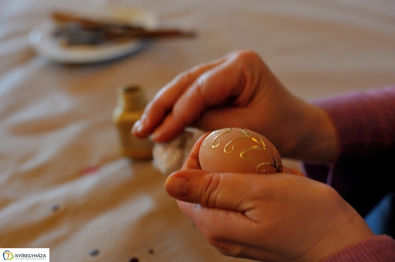 Hagyományos tojásfestés a Múzeumfaluban