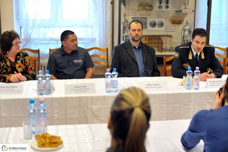 Projektzáró sajtótájékoztató a kataszrtófavédelemnél