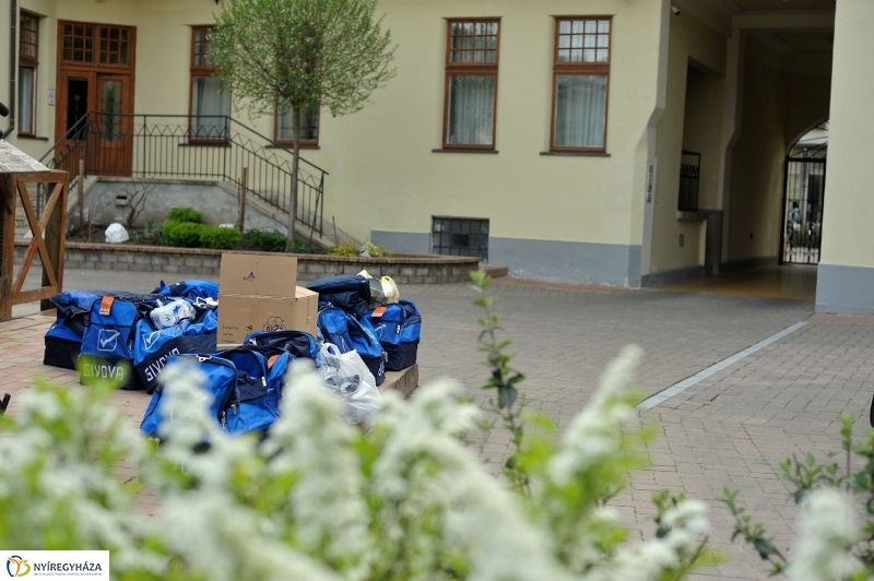 Adomány Mátyfalva labdarúgóinak