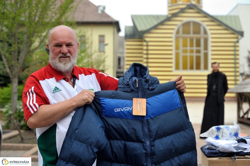 Adomány Mátyfalva labdarúgóinak