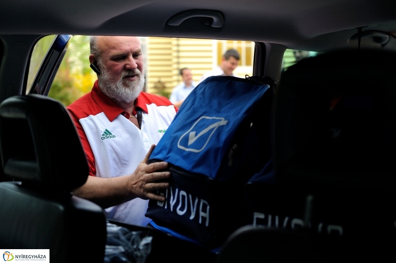 Adomány Mátyfalva labdarúgóinak