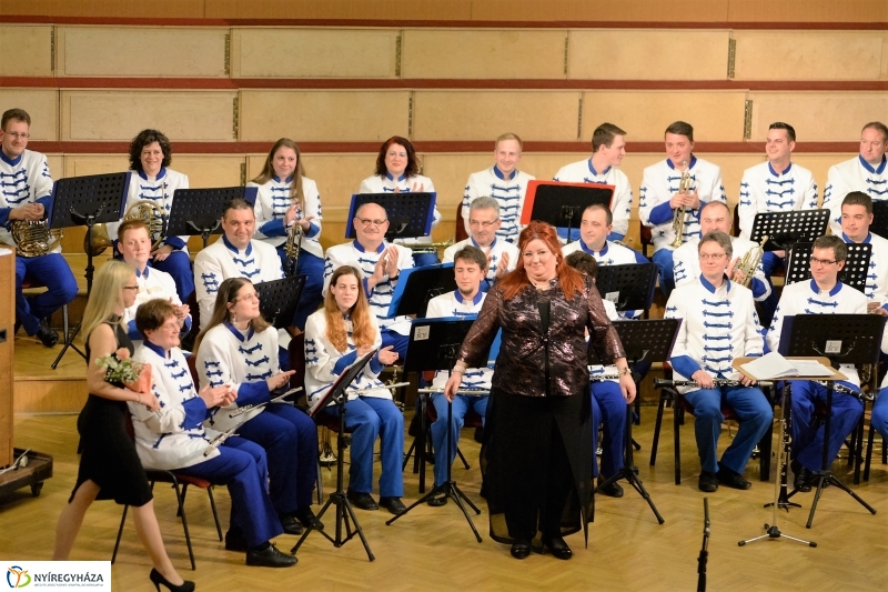 A Szabolcsi Koncert Fúvószenekar tavaszi konertje