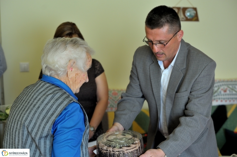 Szépkorú köszöntése - Purgel Katalin