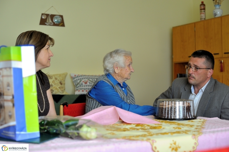 Szépkorú köszöntése - Purgel Katalin