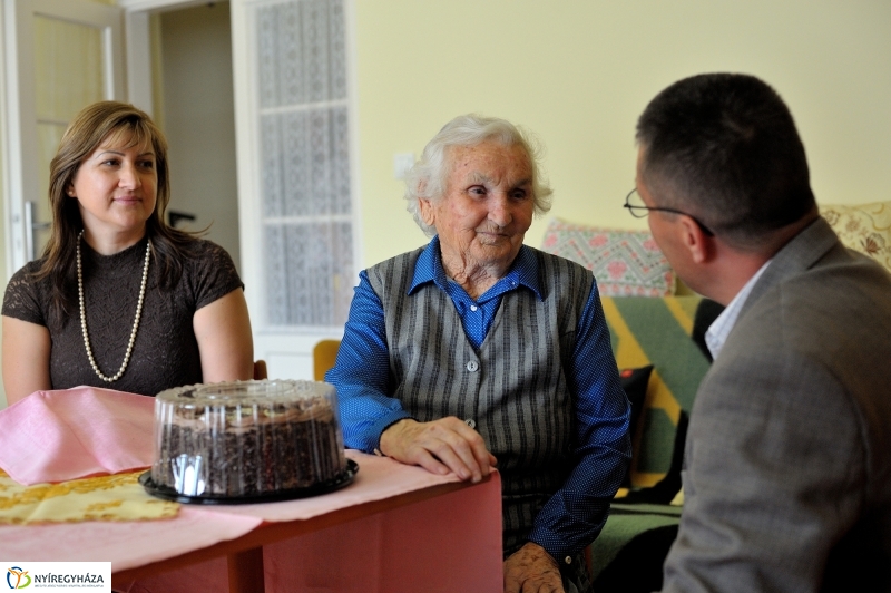 Szépkorú köszöntése - Purgel Katalin