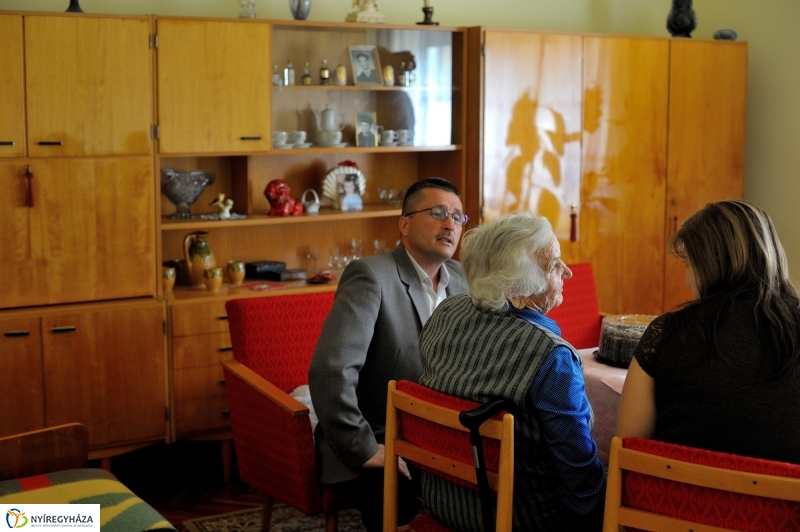 Szépkorú köszöntése - Purgel Katalin