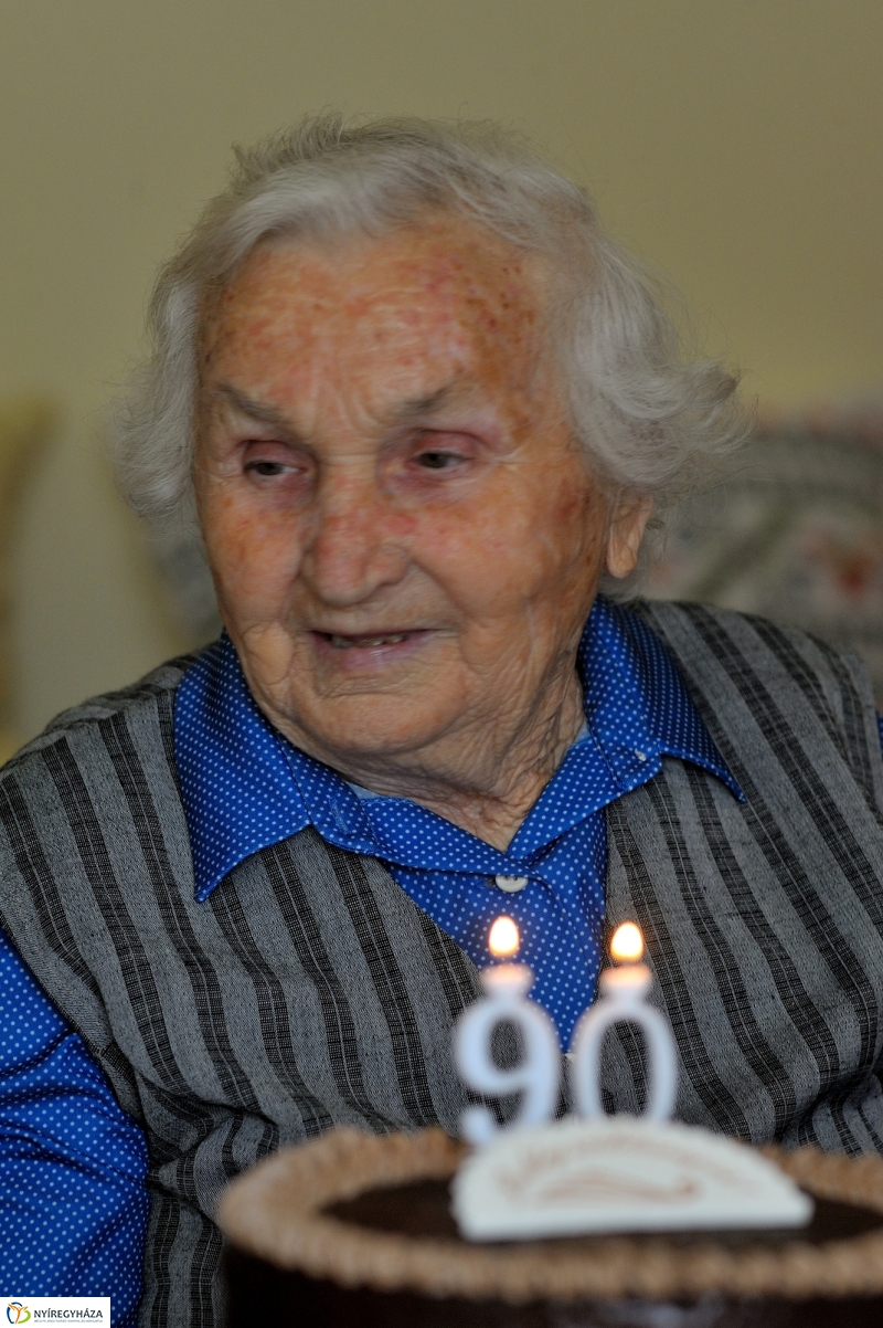 Szépkorú köszöntése - Purgel Katalin