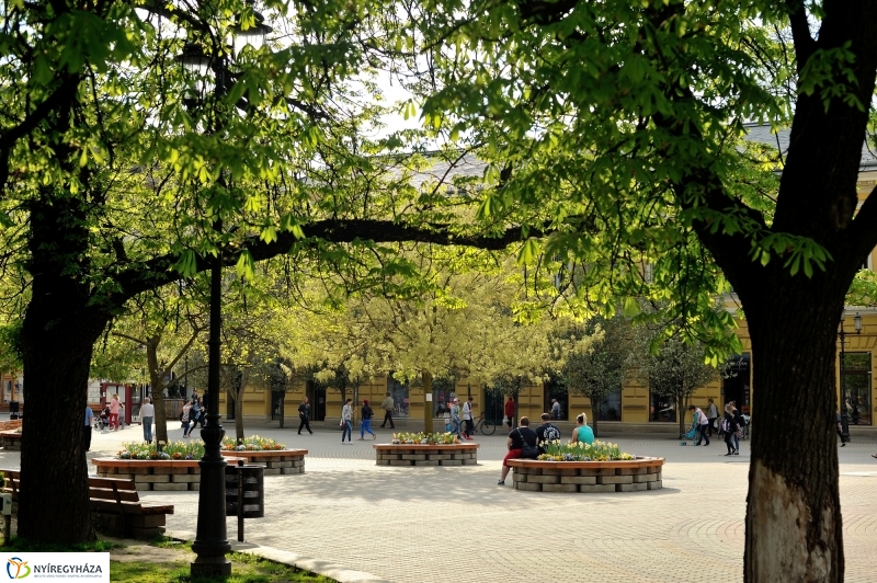 Tavaszi délután a belvárosban