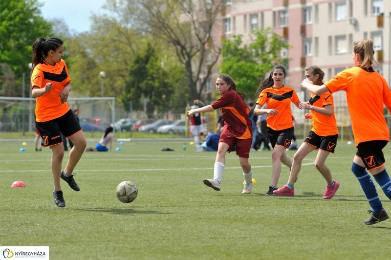 Női foci a stadionban