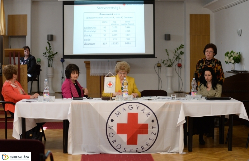 Évértékelés a Vöröskeresztnél