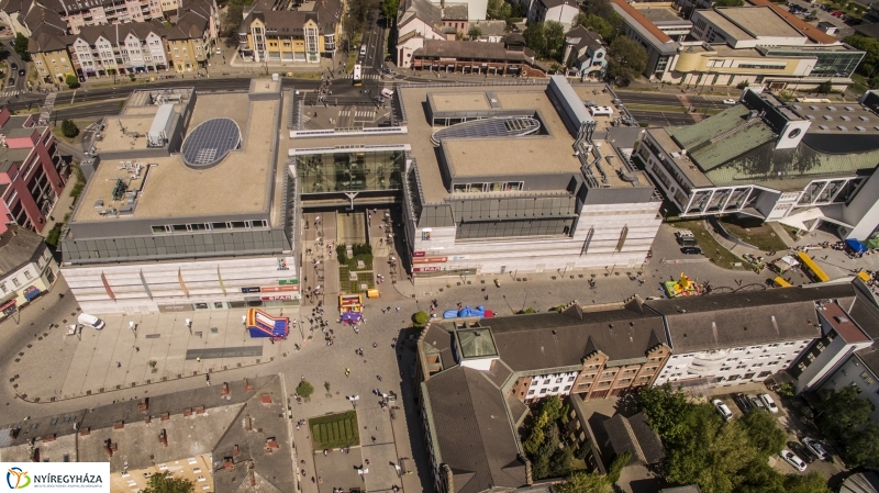 Hello Nyíregyháza helyszínei a magasból