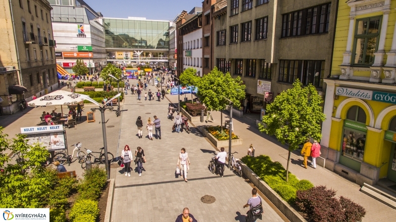 Hello Nyíregyháza helyszínei a magasból