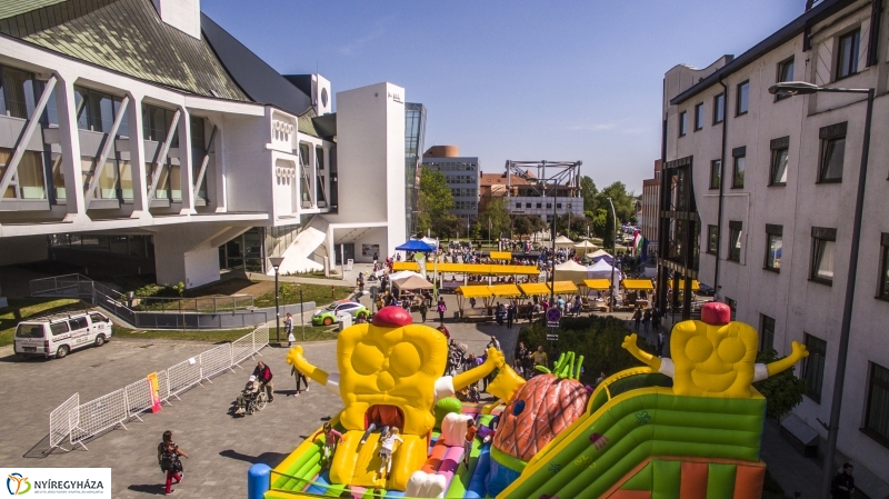 Hello Nyíregyháza helyszínei a magasból
