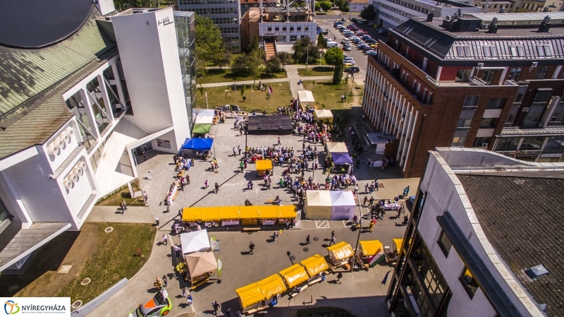 Hello Nyíregyháza helyszínei a magasból