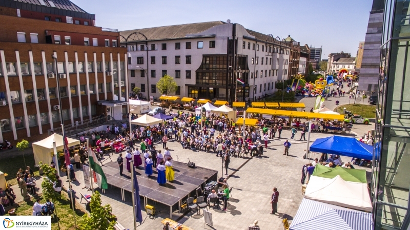 Hello Nyíregyháza helyszínei a magasból