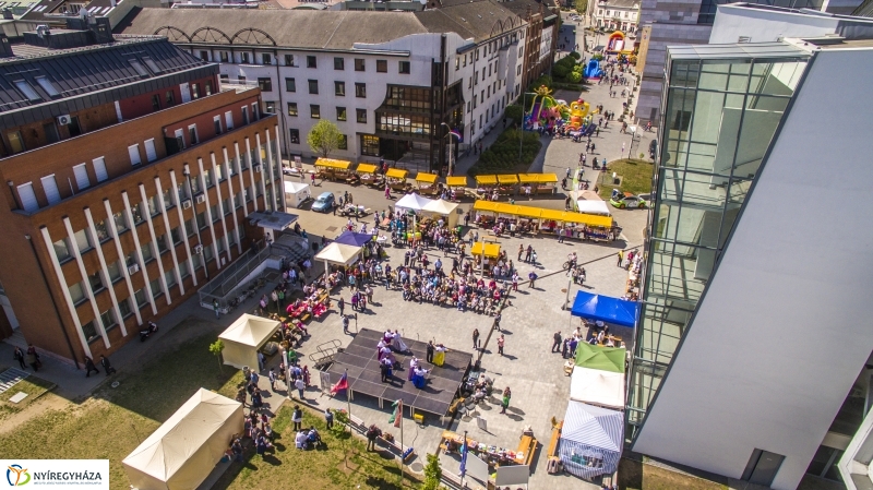 Hello Nyíregyháza helyszínei a magasból