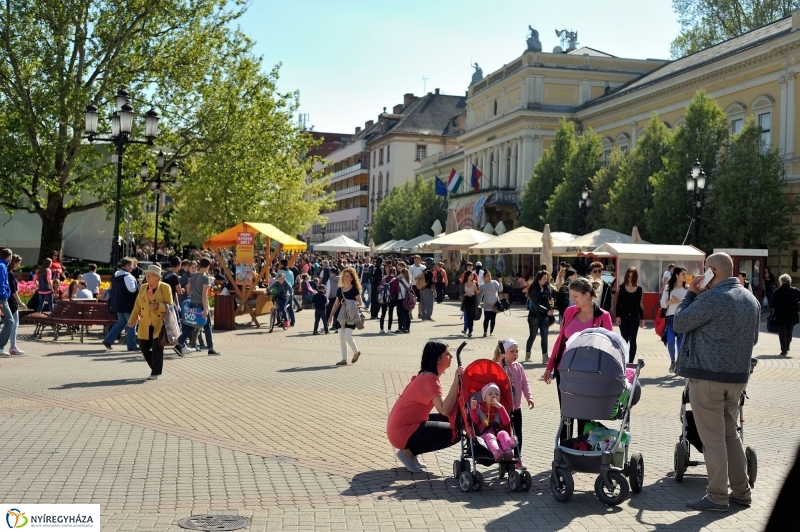 Helló Nyíregyháza Kossuth tér kora délután 1