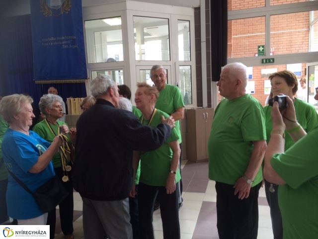 Civis Nyugdíjas Olimpia – 1. helyezés a nyíregyházi csapatnak