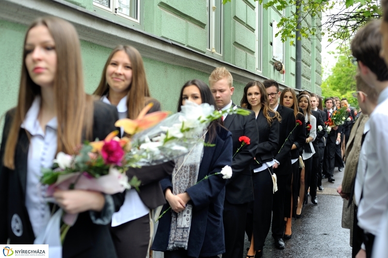 Ballagás a Kölcsey gimiben 2016