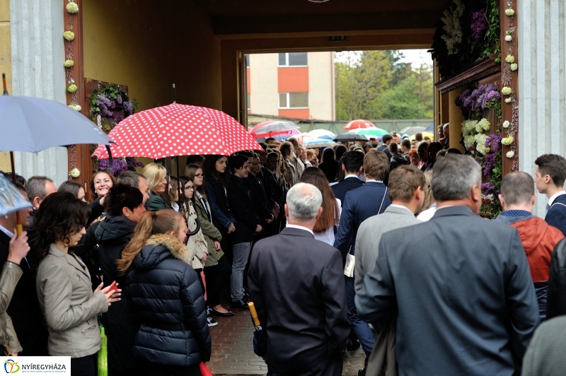 Ballagás a Kölcsey gimiben 2016