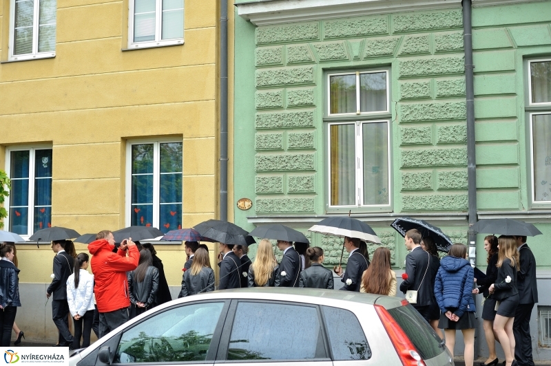 Ballagás a Kölcsey gimiben 2016