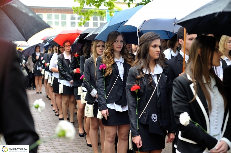 Ballagás a Kölcsey gimiben 2016