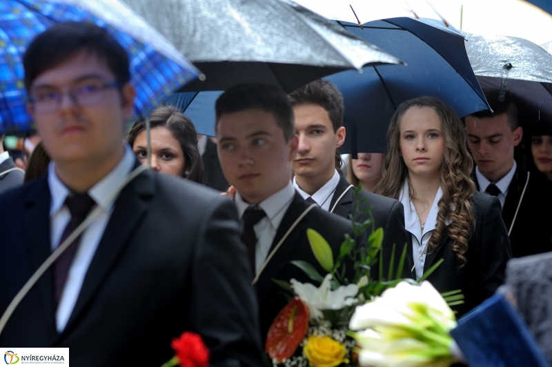 Ballagás a Kölcsey gimiben 2016