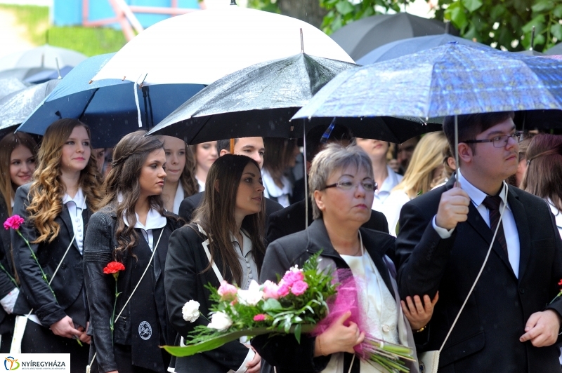 Ballagás a Kölcsey gimiben 2016