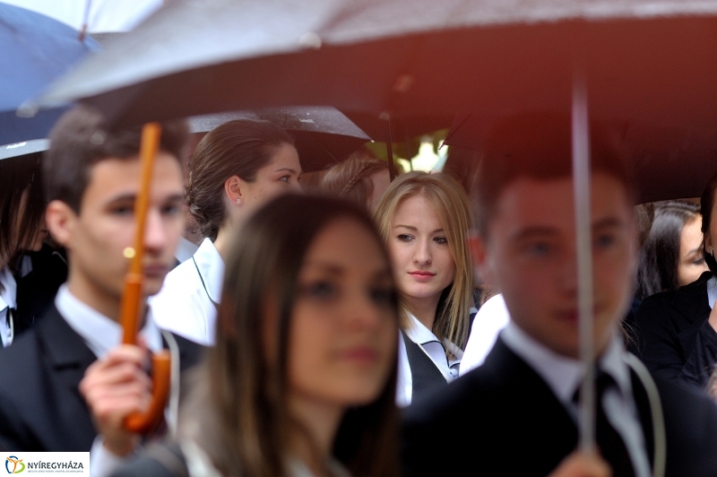 Ballagás a Kölcsey gimiben 2016