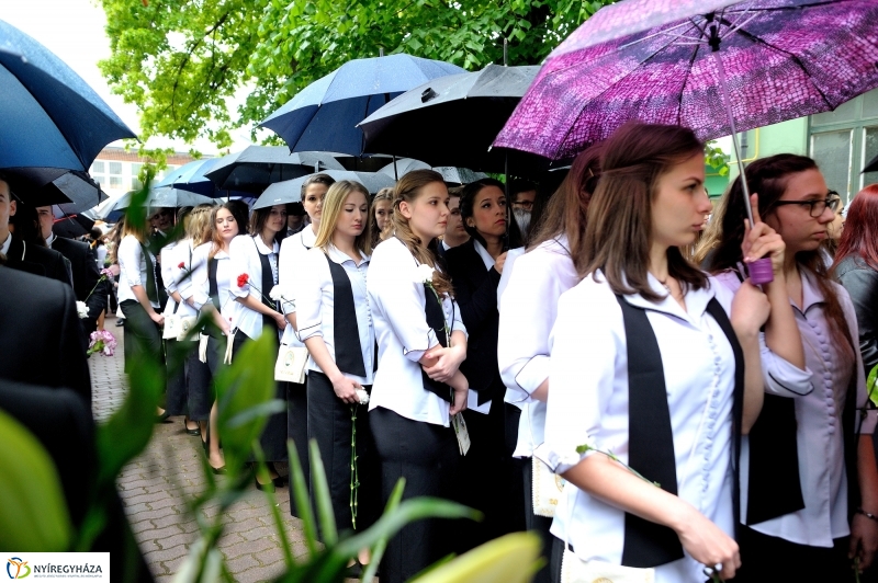 Ballagás a Kölcsey gimiben 2016