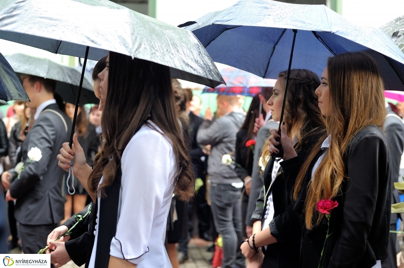 Ballagás a Kölcsey gimiben 2016