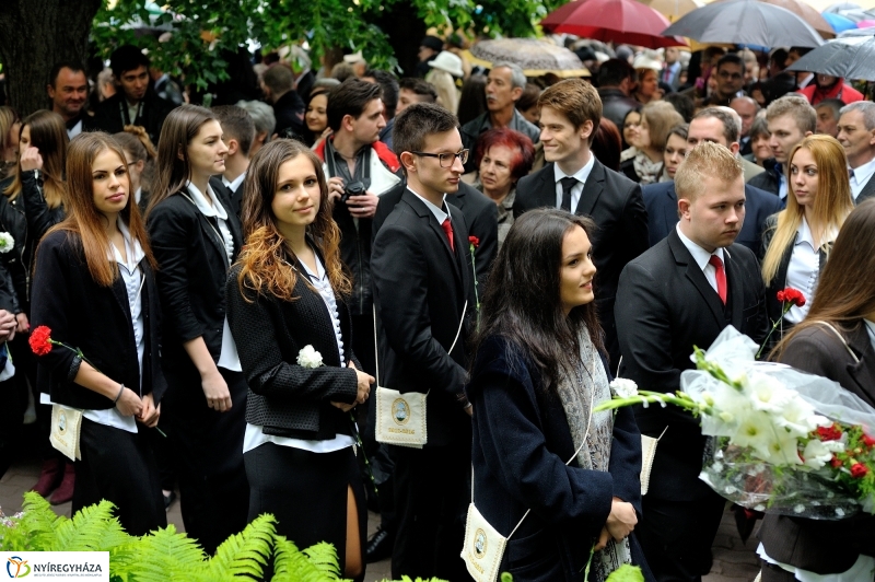 Ballagás a Kölcsey gimiben 2016