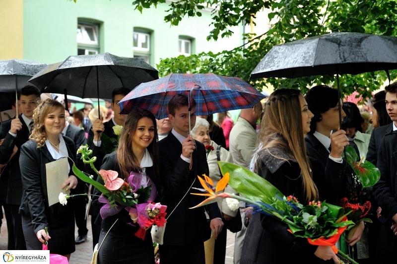 Ballagás a Kölcsey gimiben 2016