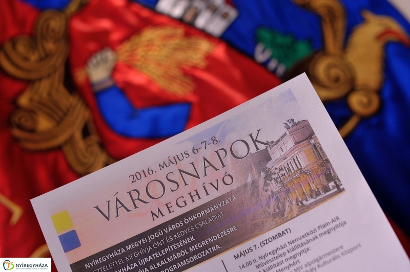 Városnapok sajtótájékoztató