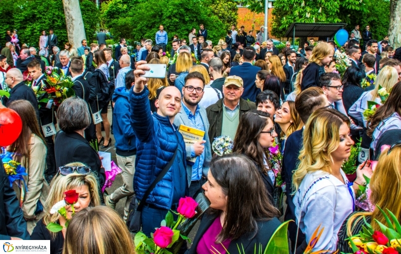 Ballagás a Zrínyi Ilona Gimnáziumban