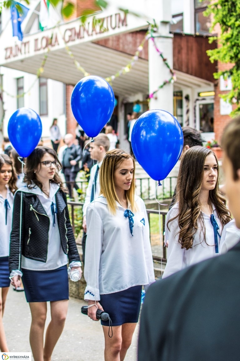 Ballagás a Zrínyi Ilona Gimnáziumban