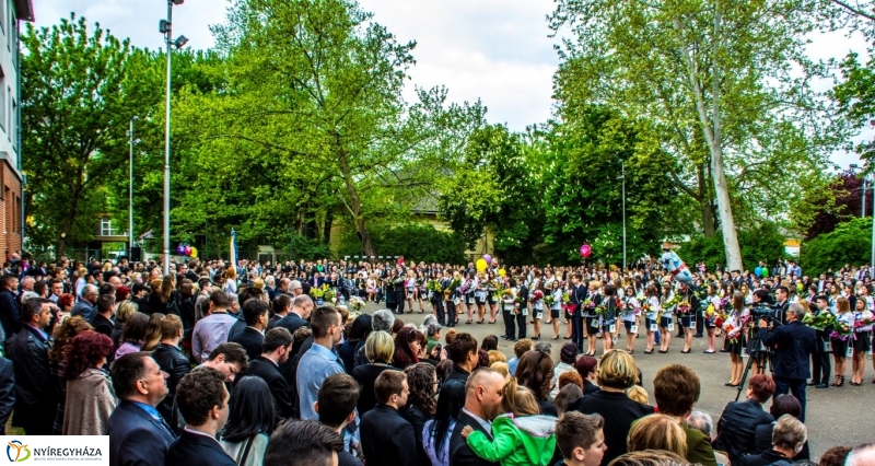 Ballagás a Zrínyi Ilona Gimnáziumban