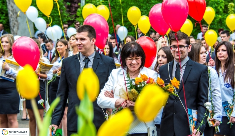 Ballagás a Zrínyi Ilona Gimnáziumban