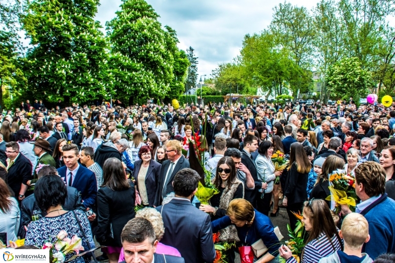 Ballagás a Zrínyi Ilona Gimnáziumban