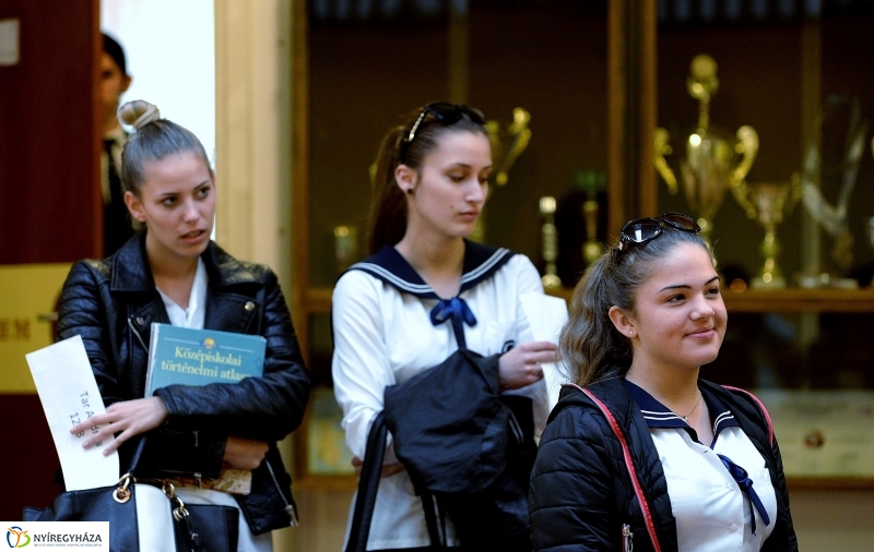 Történelem érettségi előtt a Vasvári Pál Gimnáziumban