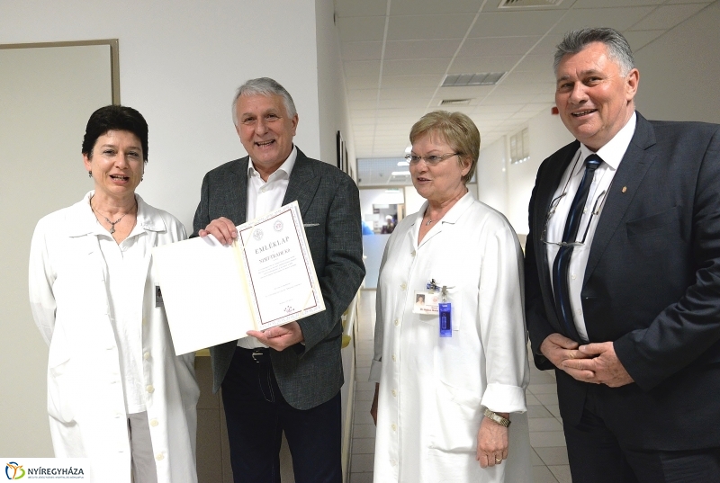 Adomány a kórház részére