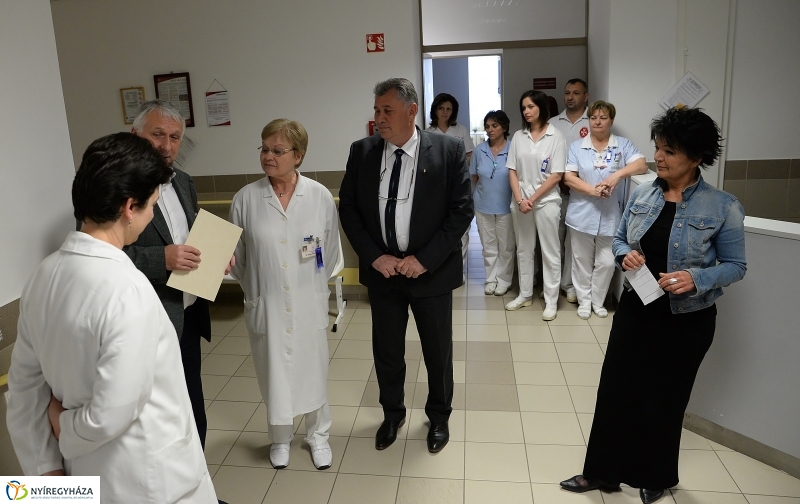 Adomány a kórház részére