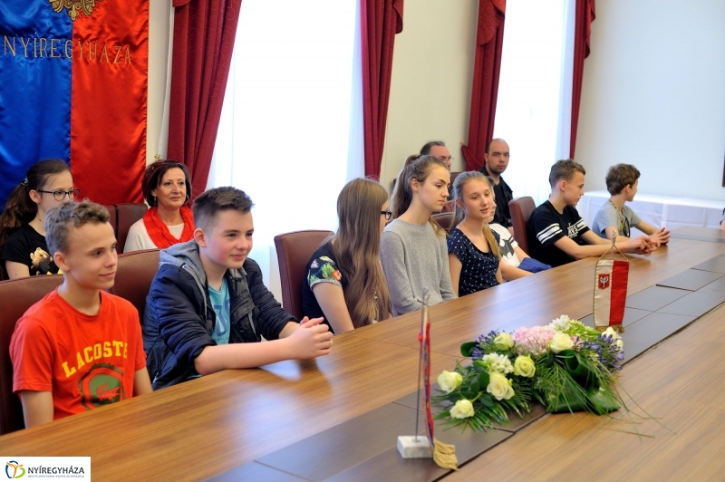 Lengyel diákok Nyíregyházán