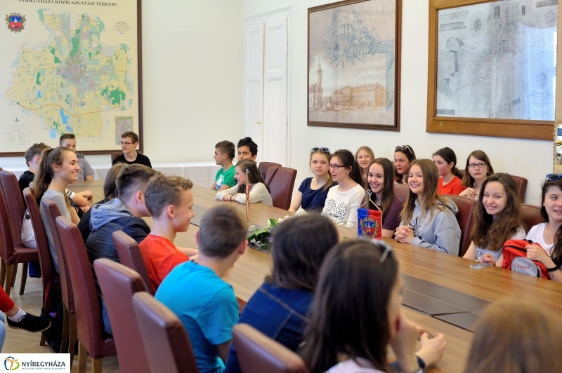 Lengyel diákok Nyíregyházán