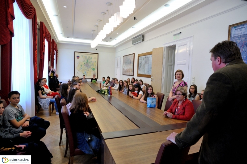 Lengyel diákok Nyíregyházán